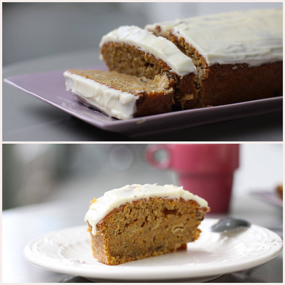 gâteau au potiron, façon carrot cake