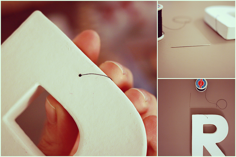 lettres à accrocher