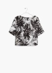 blouse palmier mango