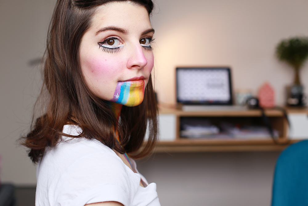 make up arc en ciel 11