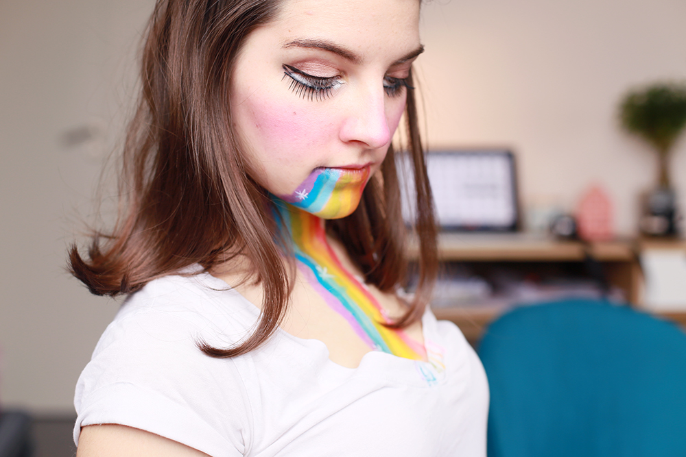 make up arc en ciel 12